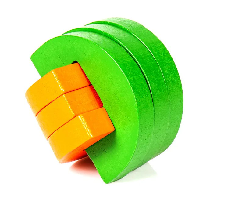 Velký dřevěný hlavolam - Spojenectví produkt 7946492