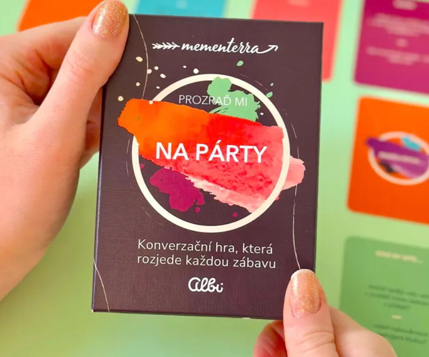 Prozraď mi - Párty - karetní hra produkt 7946555 Prozraď mi - Párty - karetní hra produkt 7946555