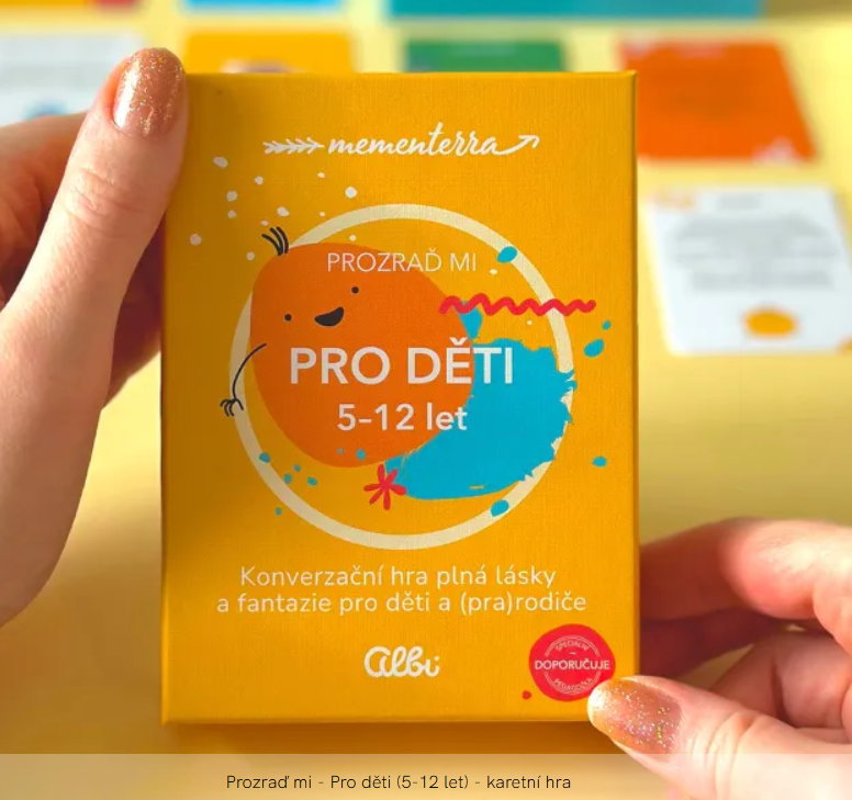 Prozraď mi - Pro děti (5-12 let) a dospělé - karetní hra produkt 7946560