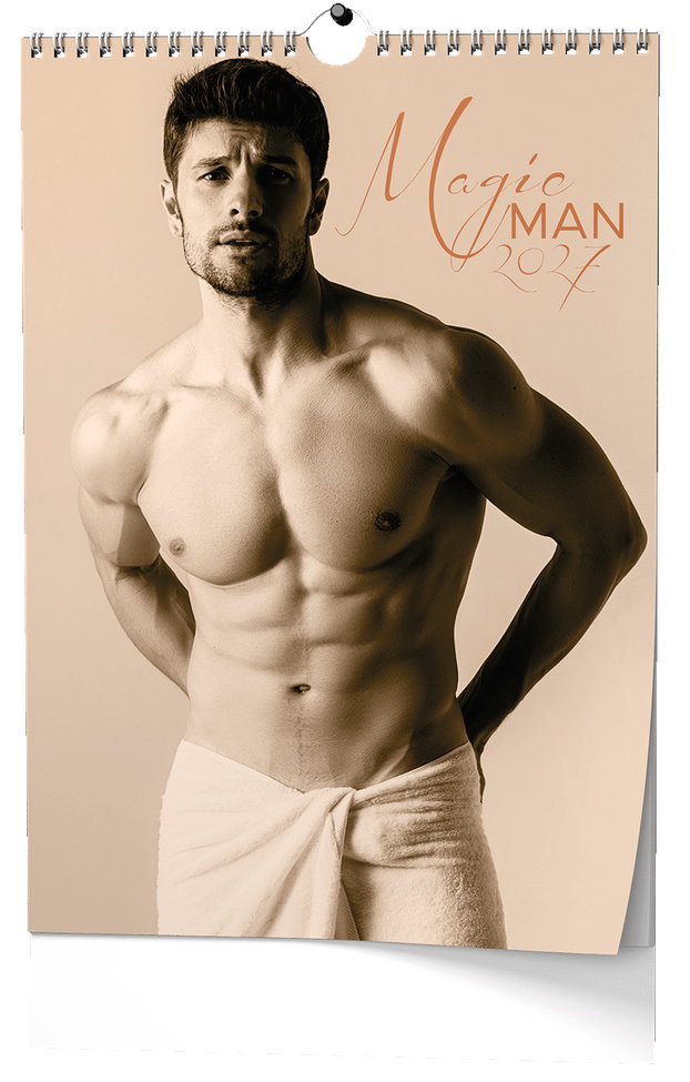 Kalendář nástěnný  2027 muži  s logem Maister -30 procent sleva produkt 79490020