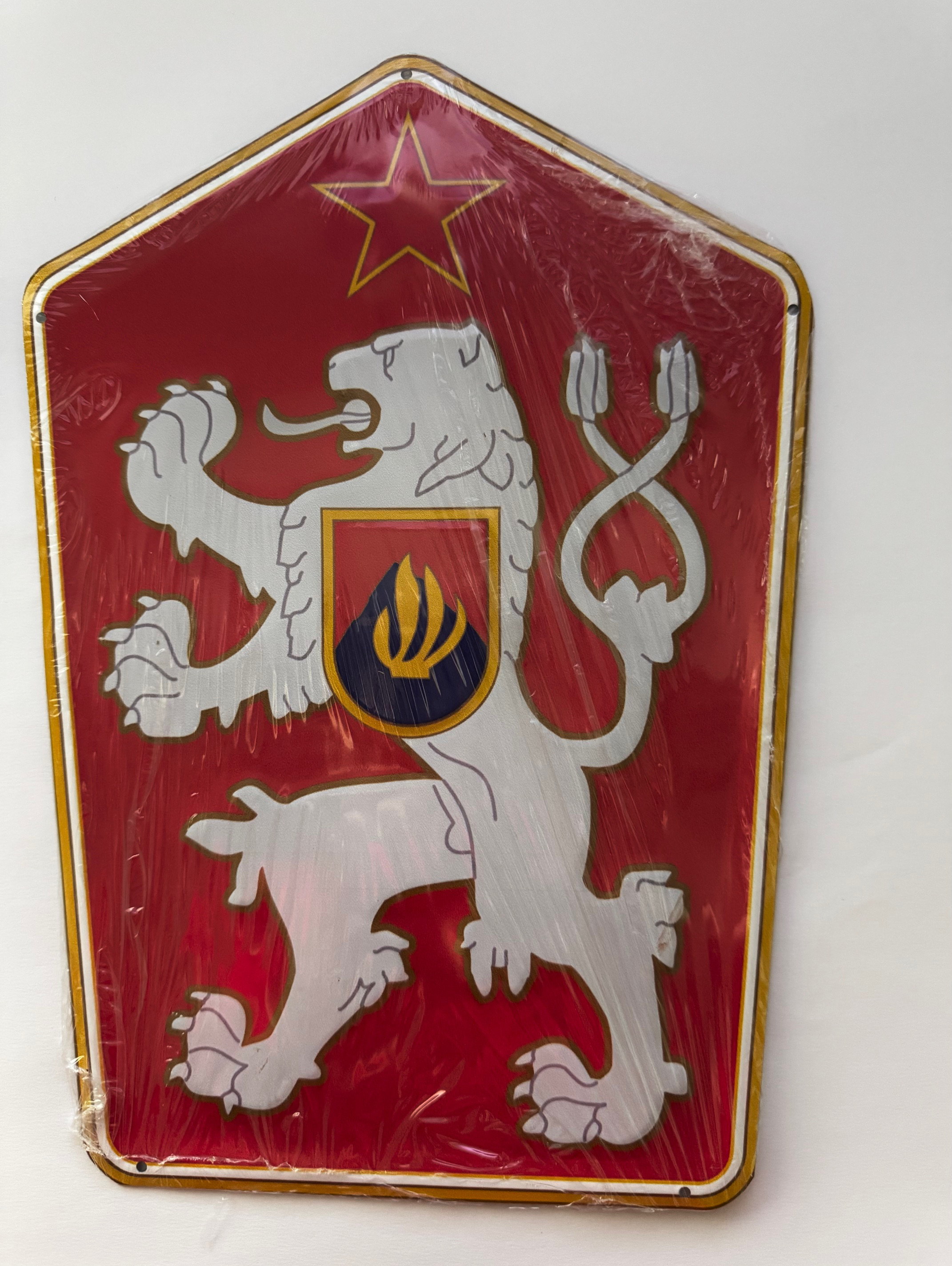 Plechová cedule Znak ČSSR produkt 7949020