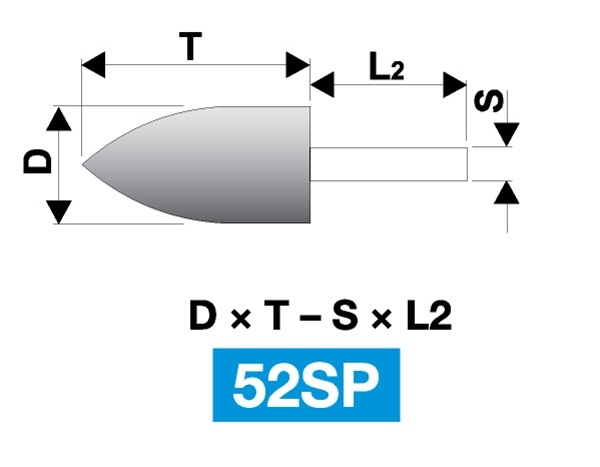 Brusné tělísko 32761 na nerezi, oceli Keramické  růžové produkt 81007355M