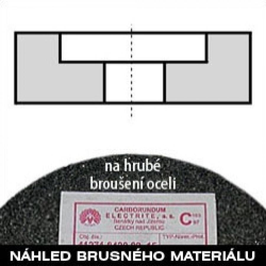 Brusný kotouč 428319 99BA 60 K 9 V 250x40/4,4x76 - 125x10,6  51751-2568.00s produkt 81013780