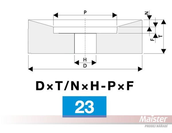 Brusný kotouč 428351 99BA 60 L 9 V S 400X50X127 1KA/200X13 Brusné materiály 51751 4059.00s produkt 81013842 Brusný kotouč 428351 99BA 60 L 9 V S 400X50X127 1KA/200X13 Brusné materiály 51751 4059.00s produkt 81013842