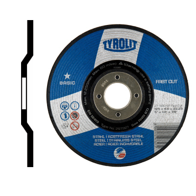 Kotouč řezný + brusný  2v1  ekonomické, kvalita *Tyrolit Basic produkt 82110902M