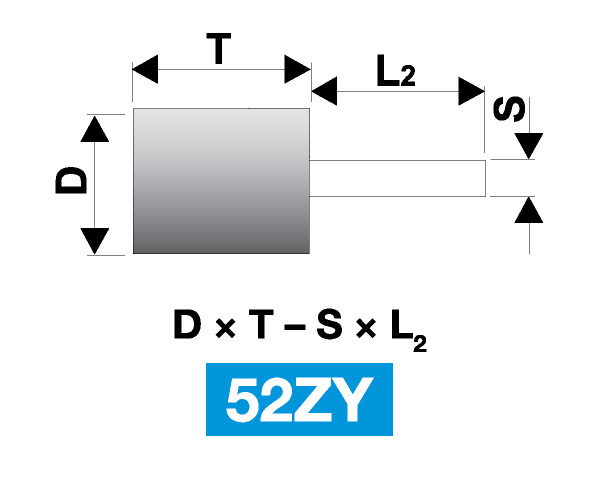 Brusné tělísko 32136 1023.00.12 10x10-3x40 49C 80M Brusné materiály - výroba produkt 83602800