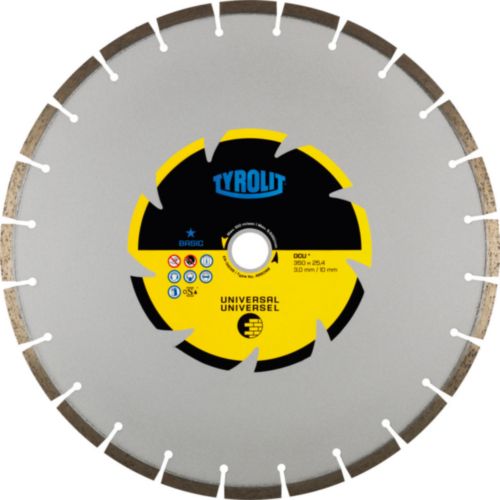 Dia kotouč TYROLIT DCU* 300x2,6x25,4 univerzální produkt 82510195