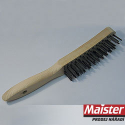 KARTÁČ DRÁTĚNÝ RUČNÍ 4-Ř OCEL-DŘEVO produkt 86211200