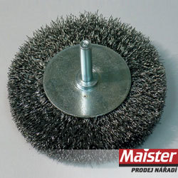 KARTÁČ DRÁTĚNÝ OKRUŽNÍ STOPKA, NEREZOVÝ produkt 86242500M