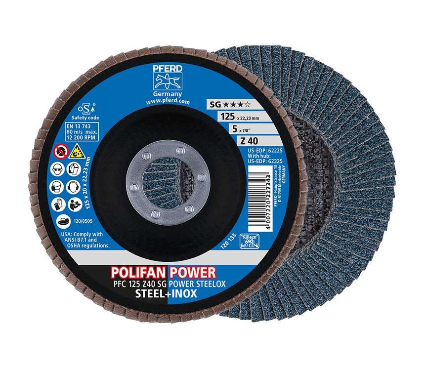 LAMELOVÝ KOTOUČ PFERD POLIFAN PFC 125/40 SG-POWER doprodej produkt 89004105