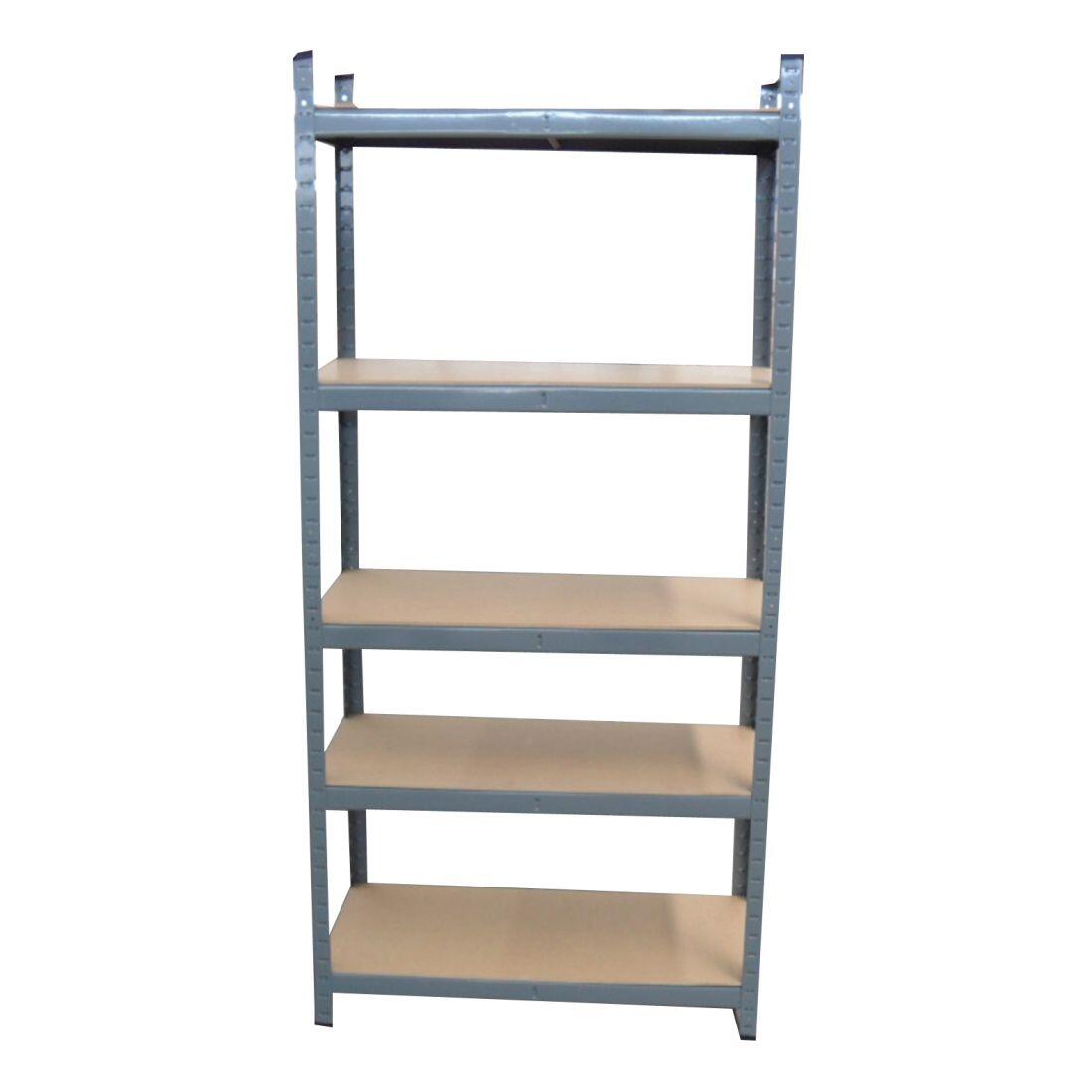 regál 900x450x1800mm, 5 polic, ocel pu Zn + MDF deska produkt 91200840