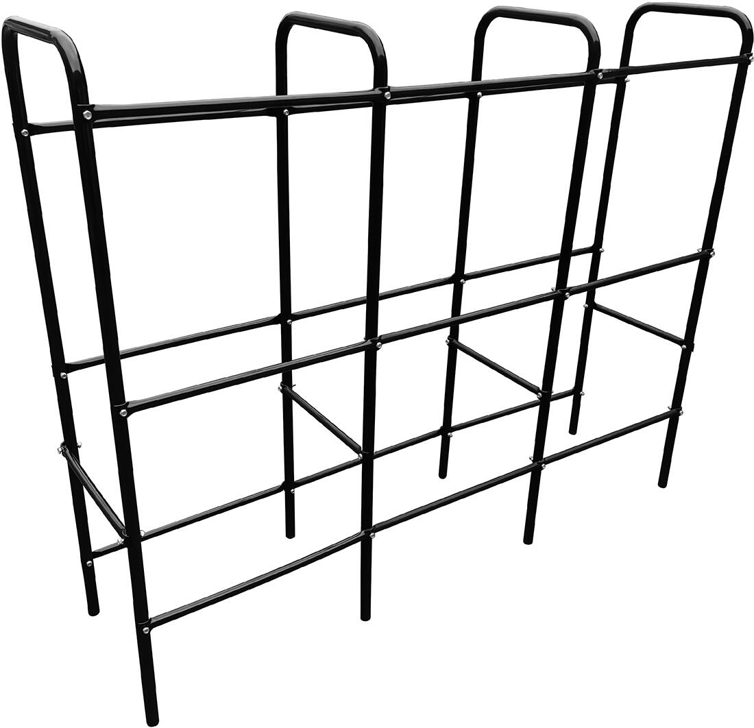 regál na přepravky 144x33x116cm kov produkt 91200870