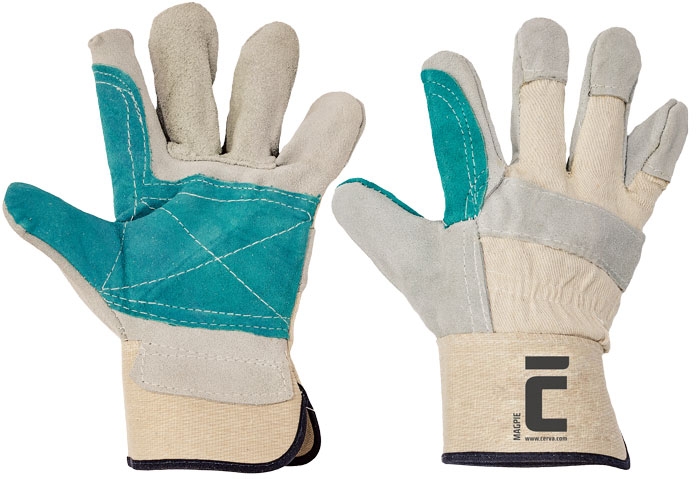 RUKAVICE PRACOVNÍ MAGPIE vel.10 zesílené kombi ( MARY, FALCO, King ) produkt 94100300