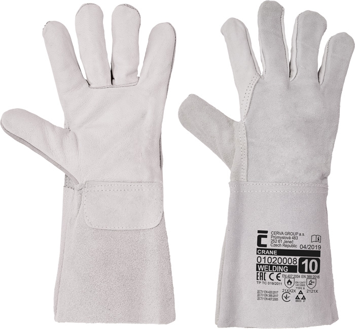 RUKAVICE PRACOVNÍ SVÁŘEČSKÉ CRANE vel.10 produkt 94100600