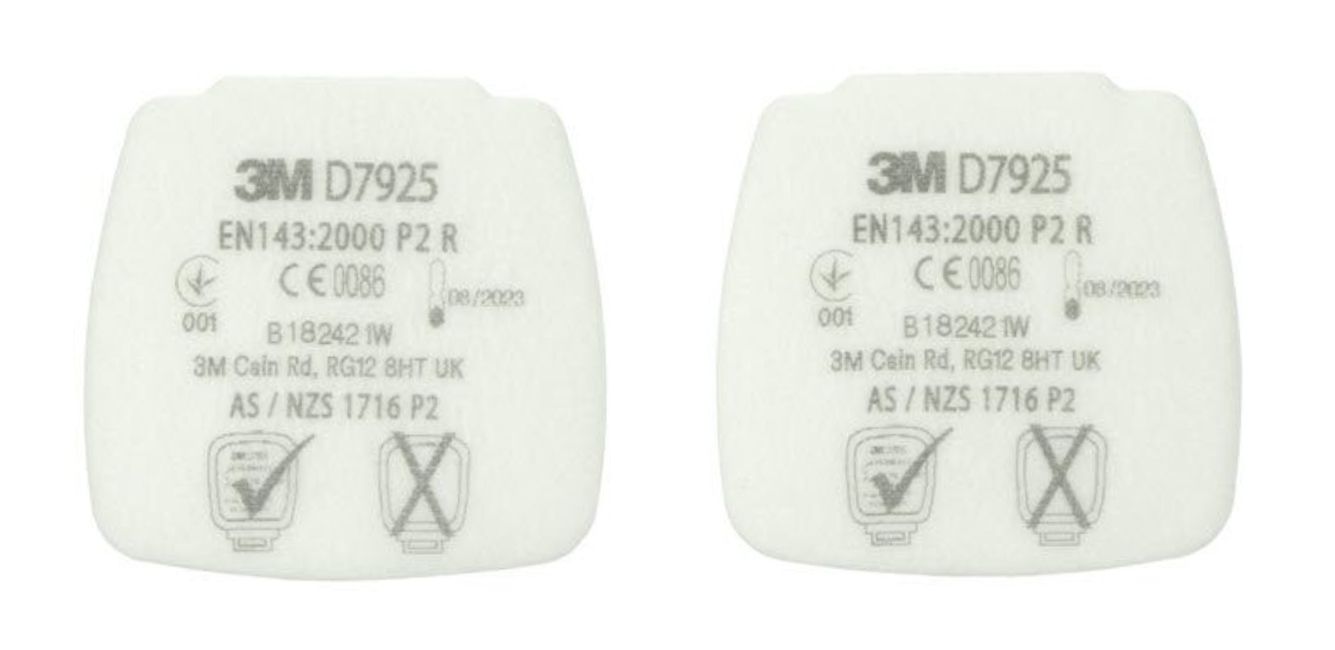 FILTR 3M Secure Click P2 ( D7925 ) - částicový předfiltr produkt 94270012