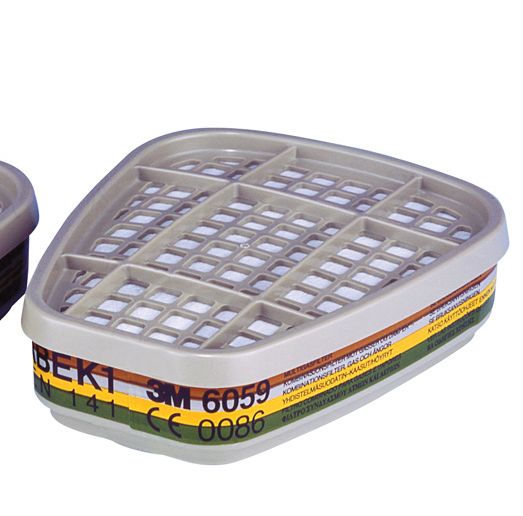 Respirátory, masky a filtry