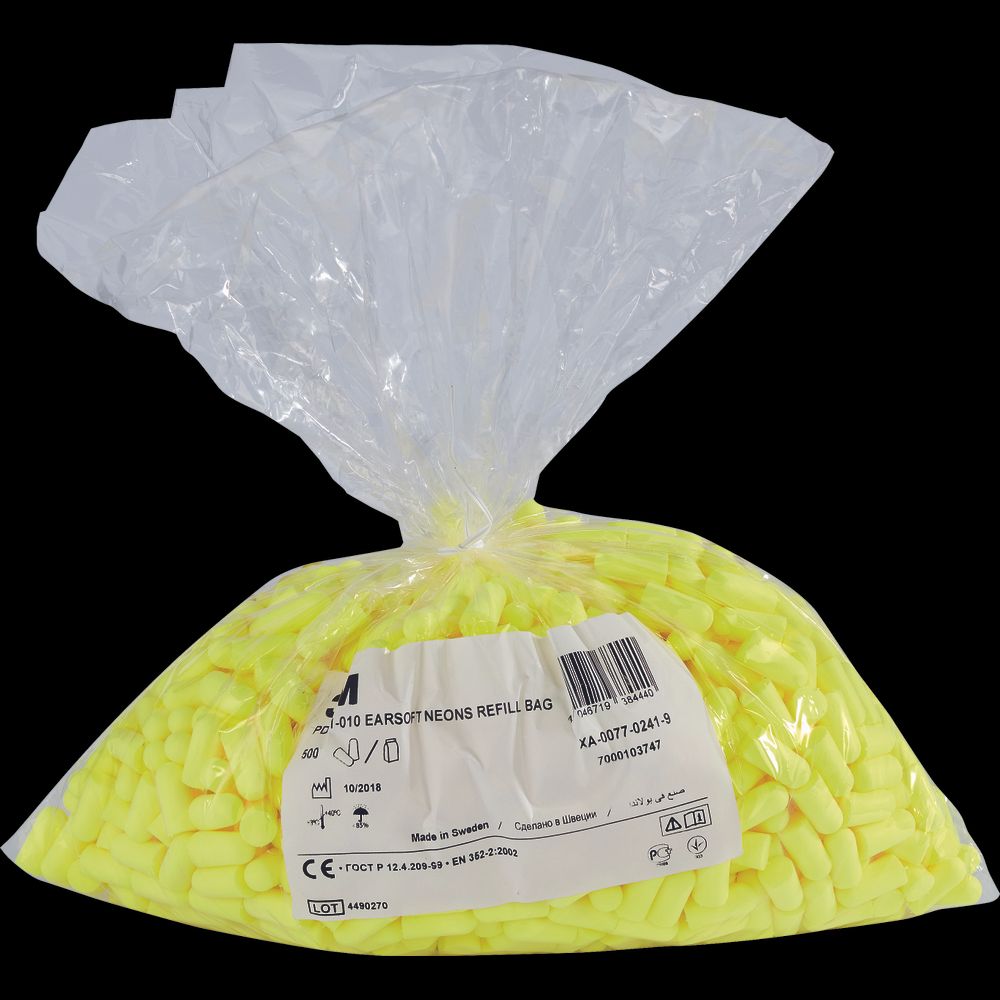 ZÁTKY UŠNÍ EAR do zásobníku 500 párů ( - 34dB ) produkt 94402540