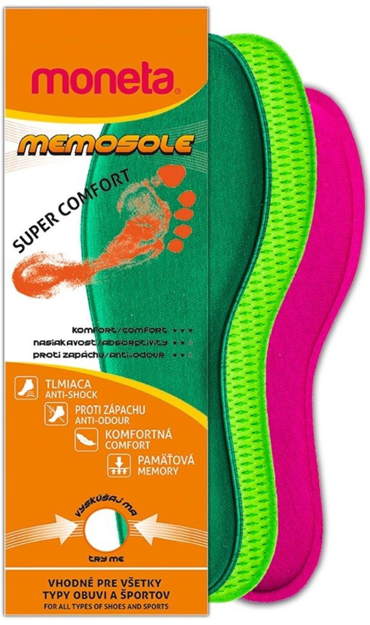 VLOŽKY DO BOT z paměťové pěny MEMOSOLE produkt 94554310M