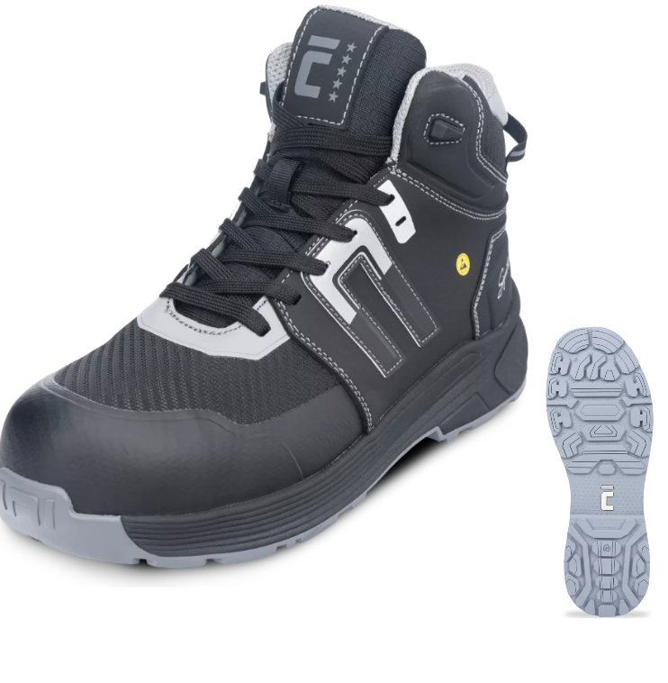OBUV SIGN-R S3S ESD kotník šedá vel.37-48 produkt 94557570M OBUV SIGN-R S3S ESD kotník šedá vel.37-48 produkt 94557570M