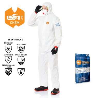 Overal ISSA CHEM vel.M doprodejM produkt 94600061