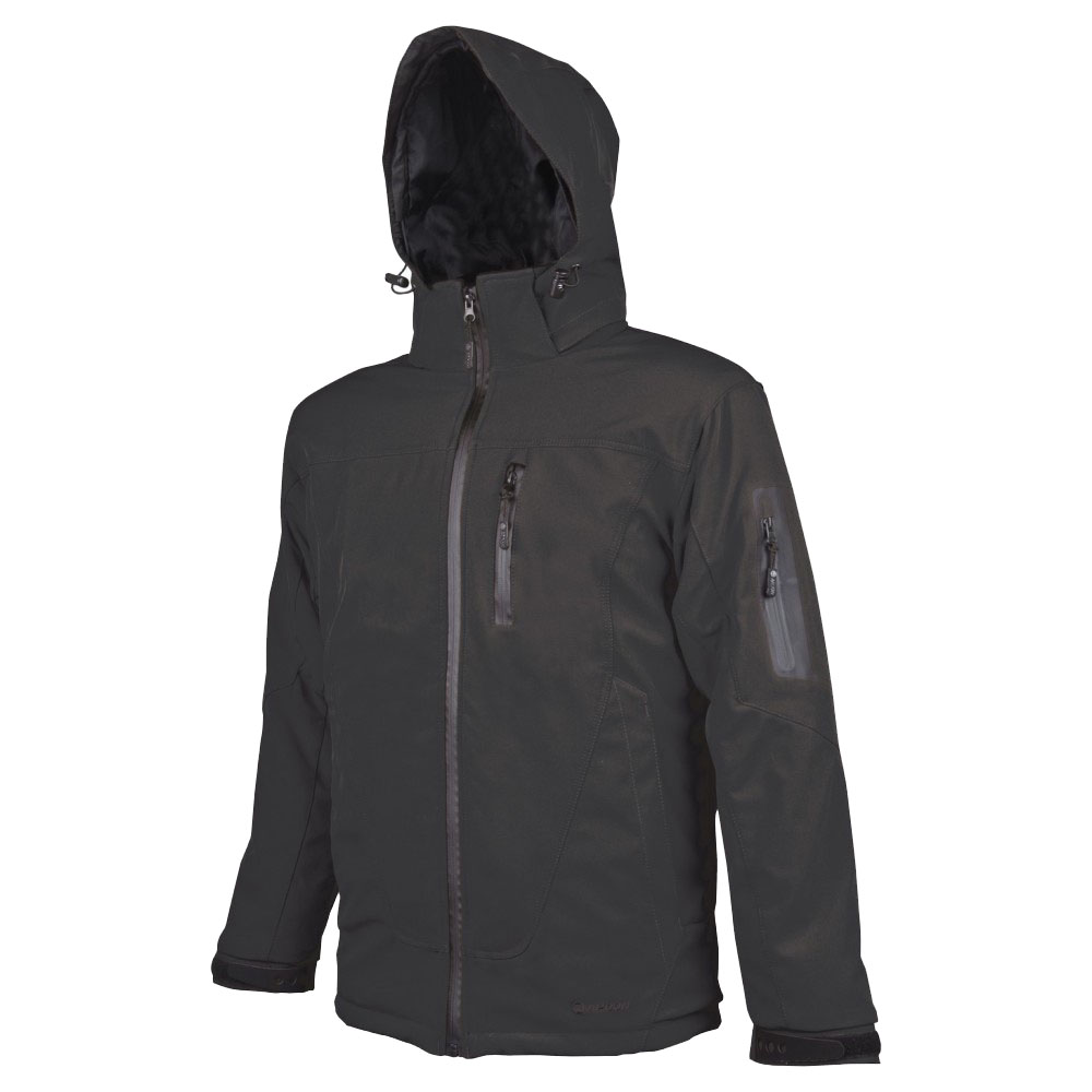 BUNDA PRACOVNÍ SPIRIT černá softshell - zateplená produkt 94606041M