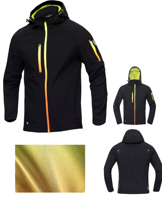 BUNDA PRACOVNÍ ARDON®CREATRON®softshellová černá vel.S-4XL produkt 94606086M