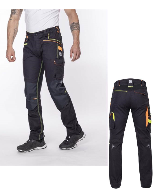 Kalhoty ARDON®CREATRON® černá neon vel.46-64 produkt 94610130M