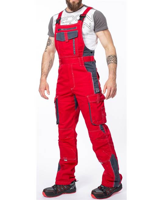 KALHOTY PRACOVNÍ VISION lacl červené vel.62 produkt 94672589