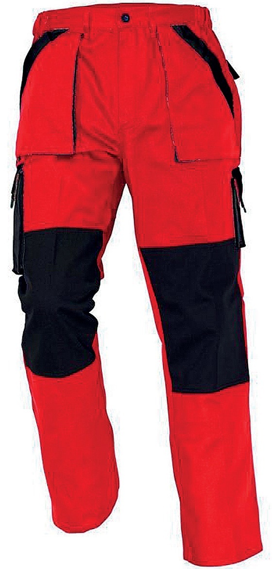 KALHOTY PRACOVNÍ MAX NEO pas červeno-černé vel.44 produkt 94672720