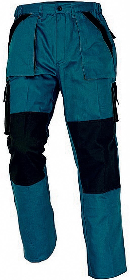 KALHOTY PRACOVNÍ MAX NEO pas zeleno-černé vel.64 produkt 94672779