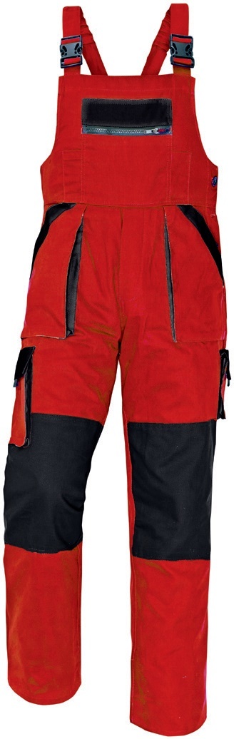 KALHOTY PRACOVNÍ MAX NEO lacl červeno-černé vel.64 produkt 94672819