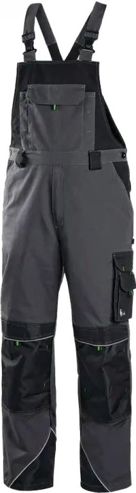 KALHOTY PRACOVNÍ TRISTAN lacl šedo-zelené 58 produkt 94672953