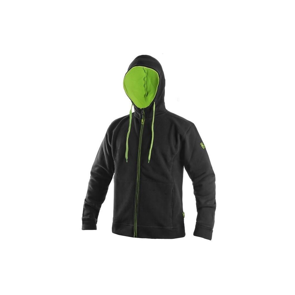 MIKINA PRACOVNÍ HARRISON, pánská, černo-zelená vel.S -3XL produkt 94674282M