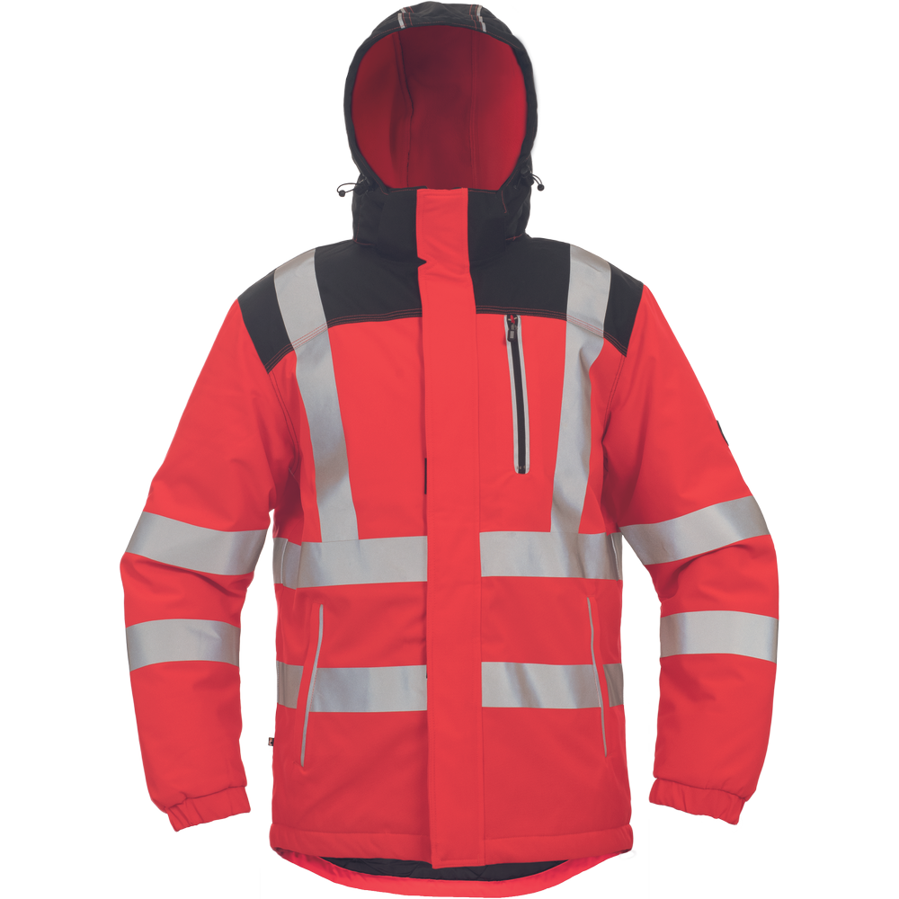 BUNDA REFLEXNÍ ZIMNÍ KNOXFIELD červená vel. XS - 3XL produkt 94675275M