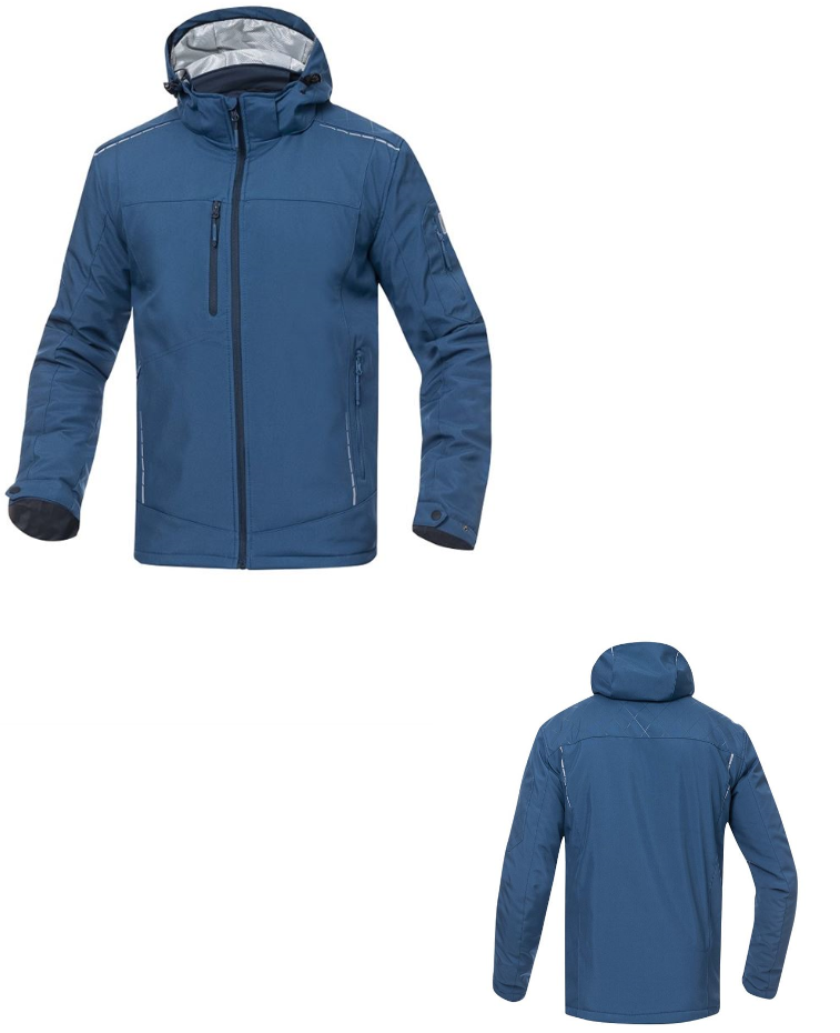BUNDA PRACOVNÍ ZIMNÍ VISION modrá, softshellová vel. S - 3XL produkt 94675640M