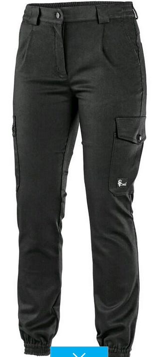 KALHOTY PRACOVNÍ CARGO CXS UMI, dámské, černé vel.36-56 produkt 94676487M