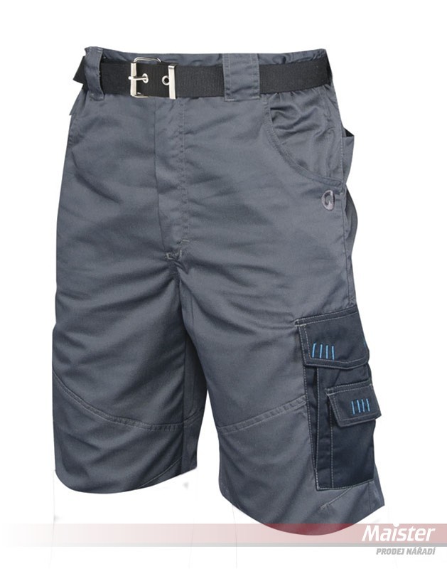 BERMUDY PRACOVNÍ 4TECH šedé vel.46 produkt 94683131