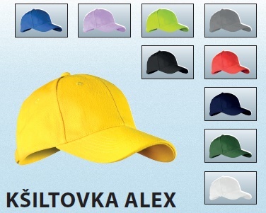 ČEPICE PRACOVNÍ KŠILTOVKA 6P mix barev produkt 94901608