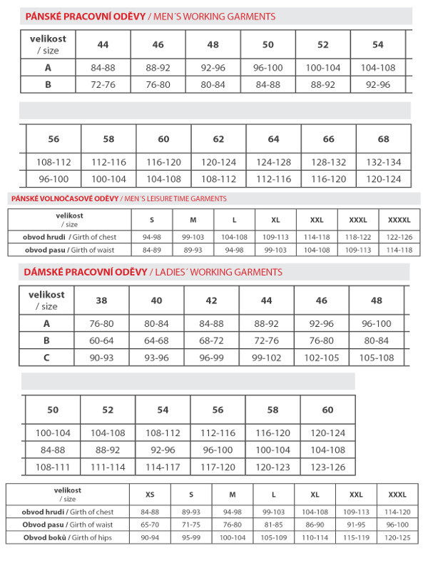 Trička, Košile Trička, Košile