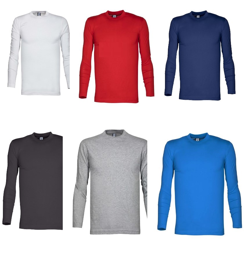 TRIČKO PRACOVNÍ CUBA dlouhý. rukáv mix. barev vel.XS -5XL produkt 94902636M