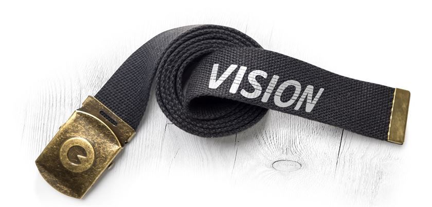 OPASEK VISION 140x4cm černý produkt 94909490