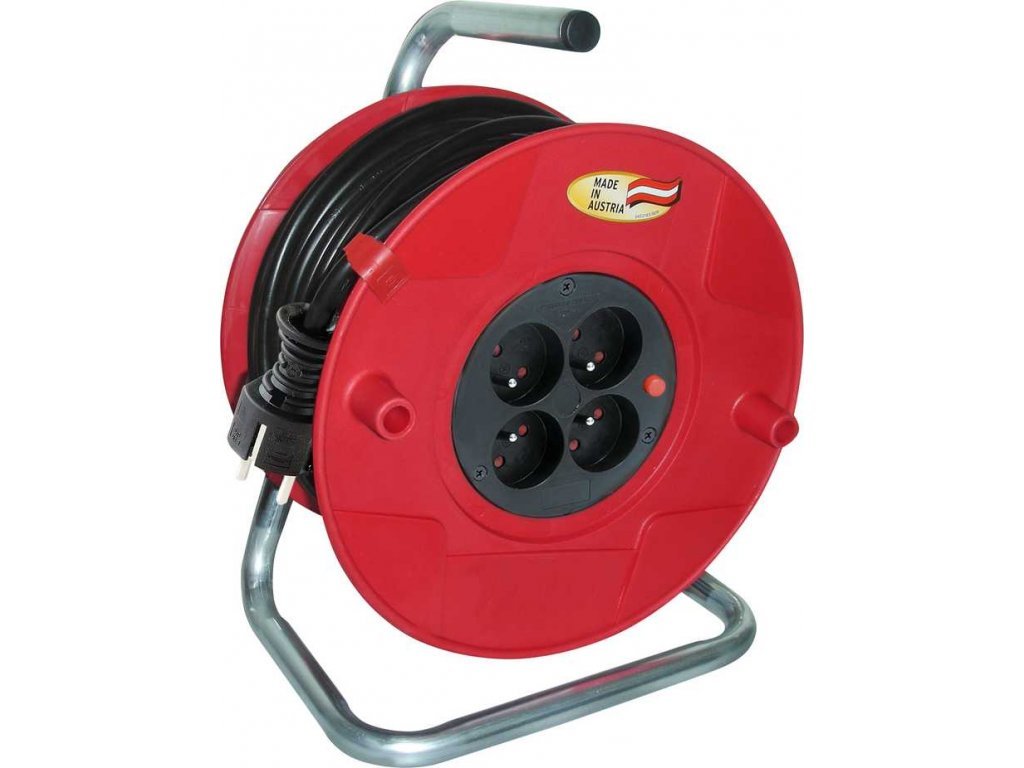 PRODLUŽOVACÍ PLASTOVÝ KABEL 25m BUBEN BAT produkt 96208988