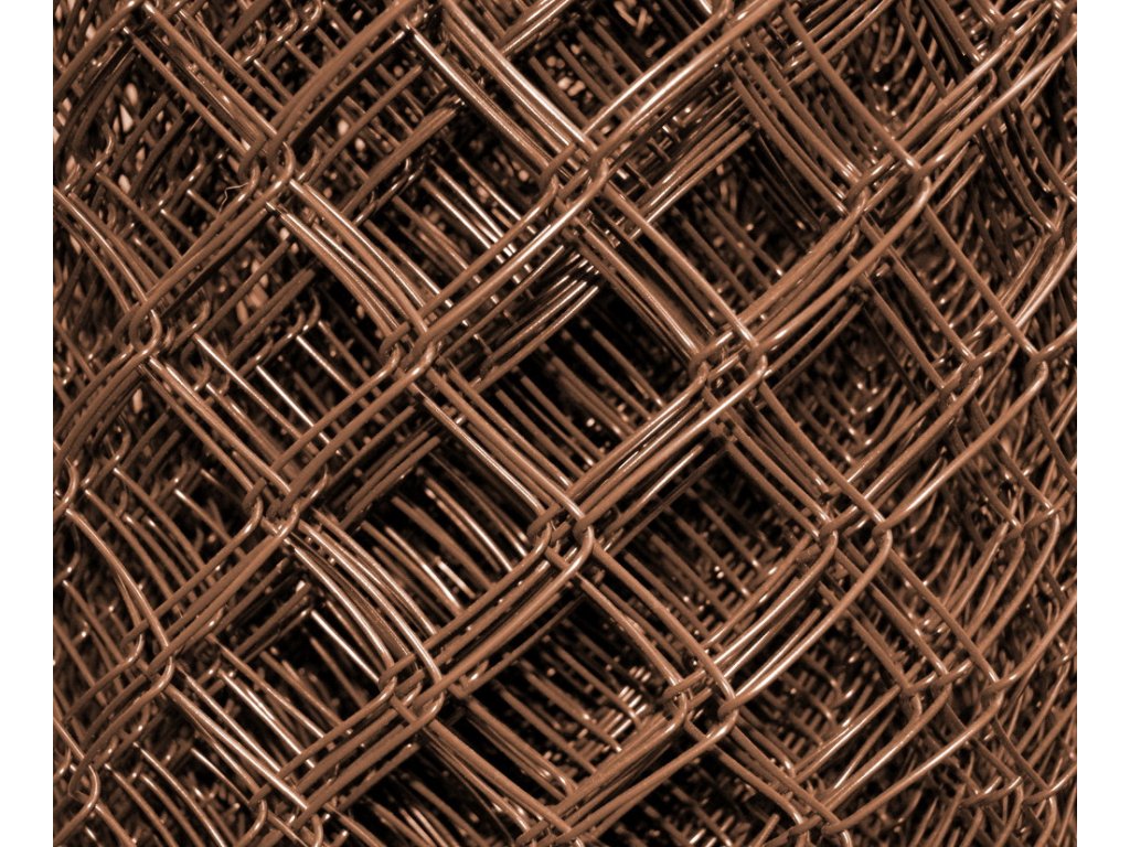 PLETIVO bez napínacího drátu 1000x50x2,50 mm, hnědé produkt 97001900