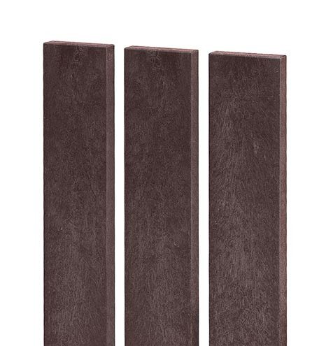 Plotovka plastová 78x21, 1,98 m, s rovnou hlavou, Hnědá produkt 97003156