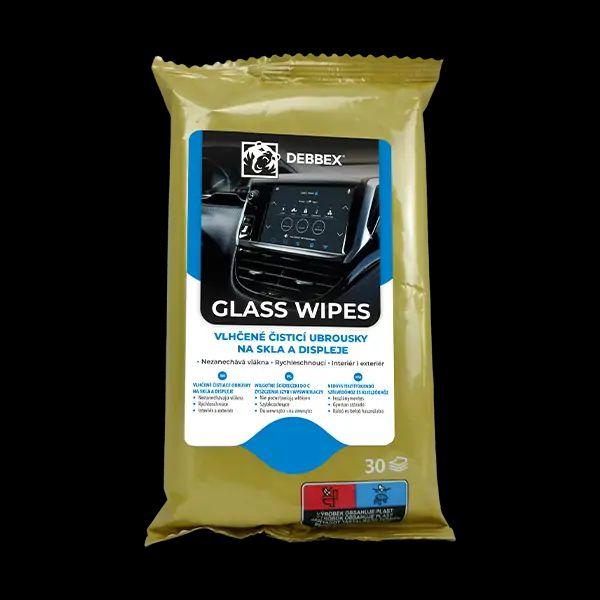 Vlhčené čisticí ubrousky na skla a displeje 30ks produkt 97146225