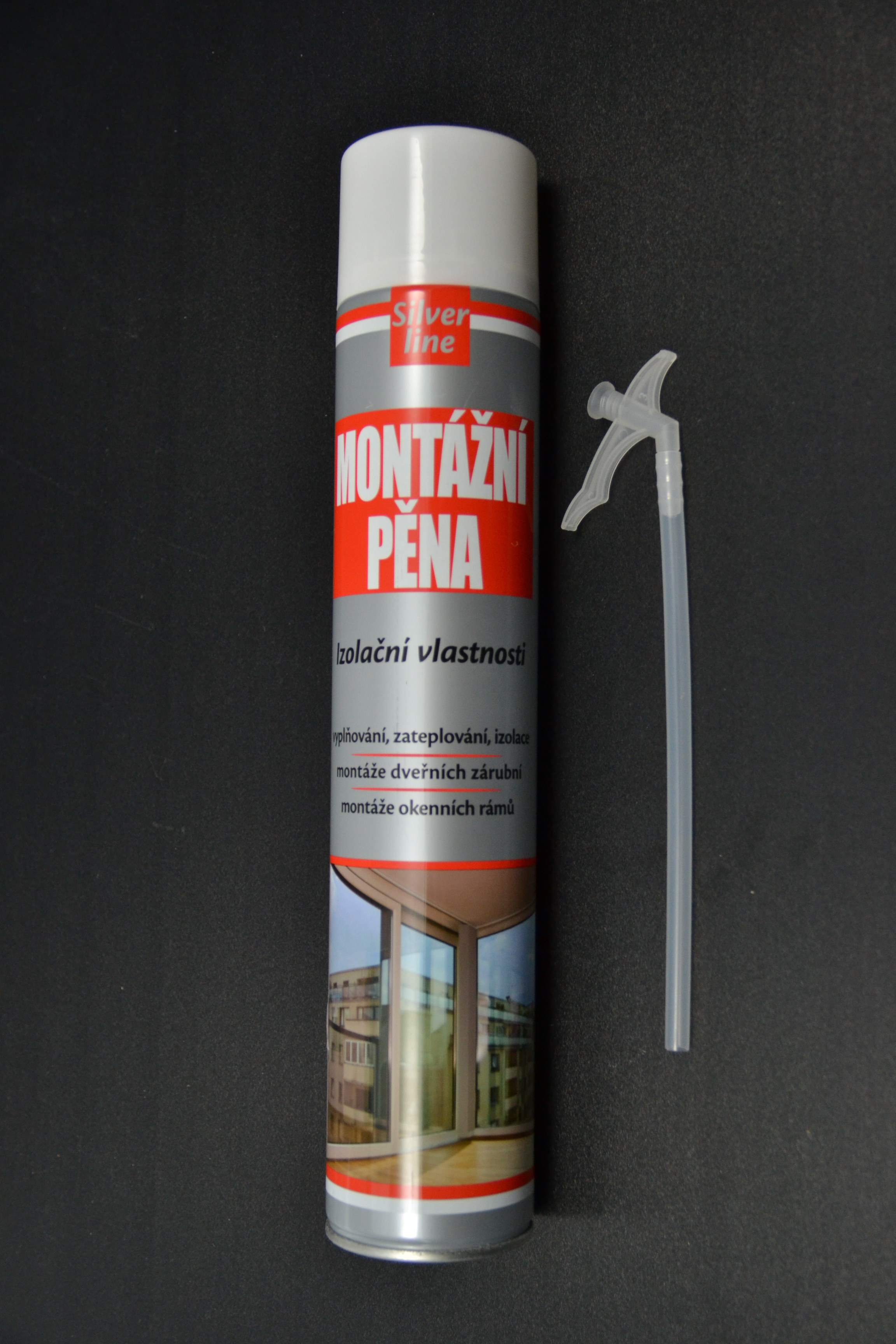 MONTÁŽNÍ PĚNA SILVER LINE 750ml polyuretan produkt 97162120