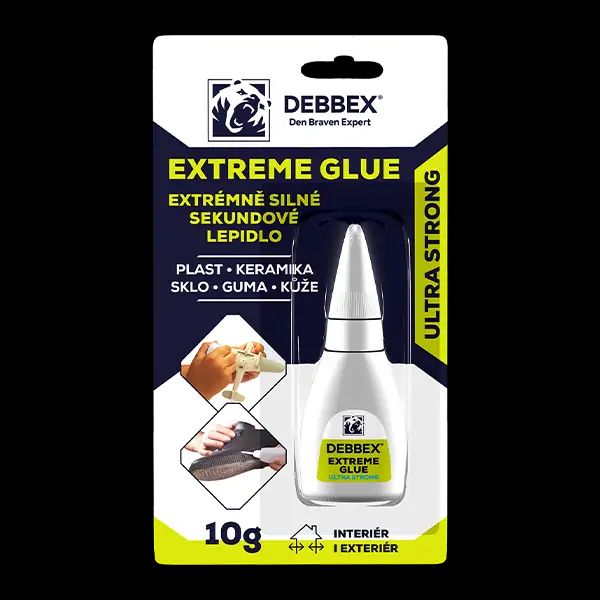 Extrémně silné sekundové lepidlo EXTREME GLUE 20g produkt 97181112