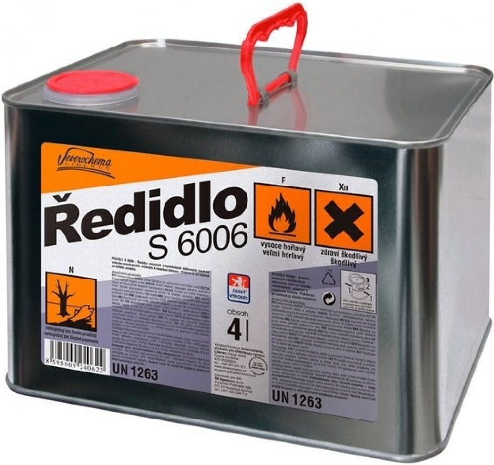 ŘEDIDLO S 6006  na syntetické a olejové barvy ( štětec ) produkt 97306902M