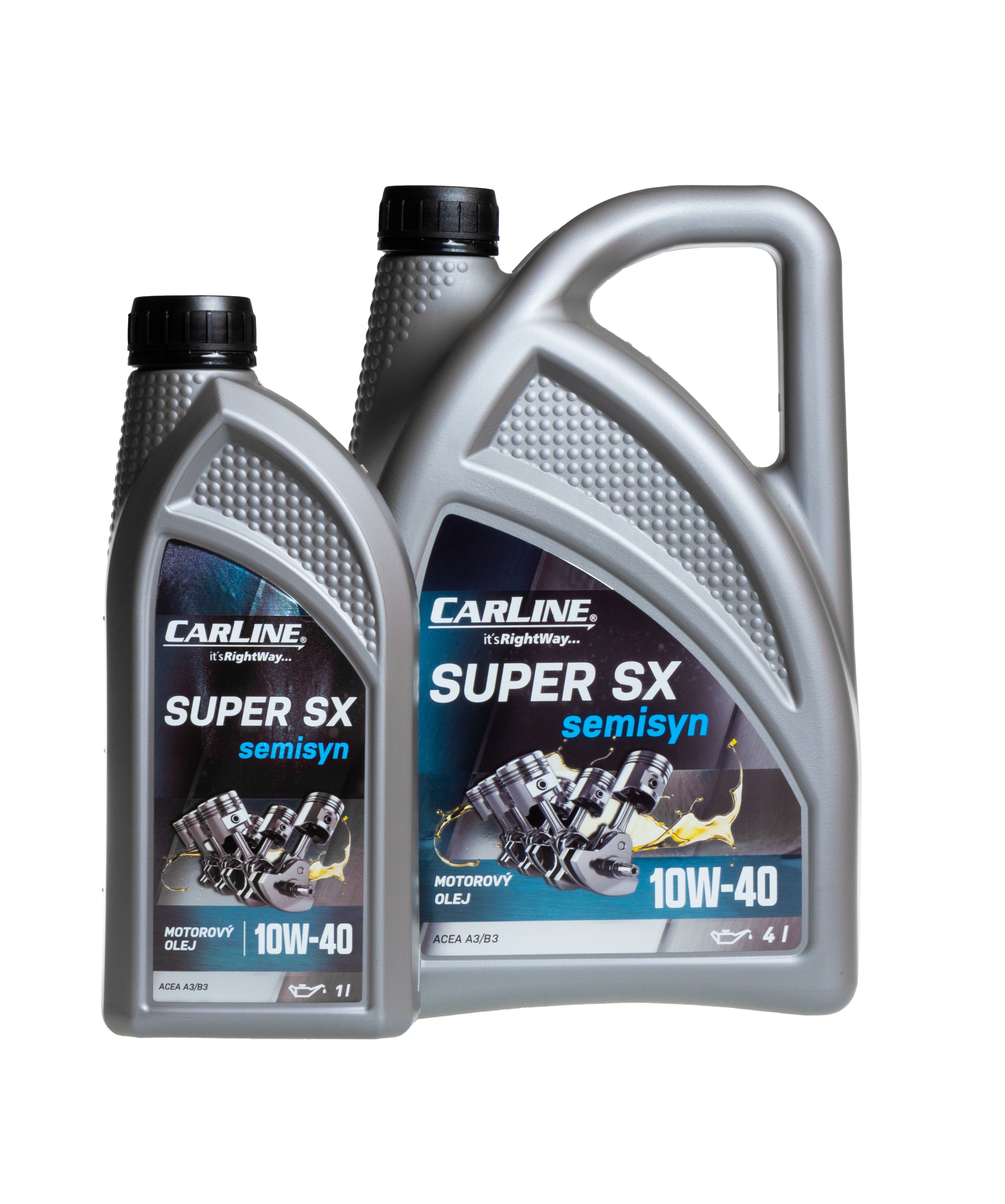 MOTOROVÝ OLEJ CARLINE SUPER SX SEMISYN 10W-40 1l produkt 97405270