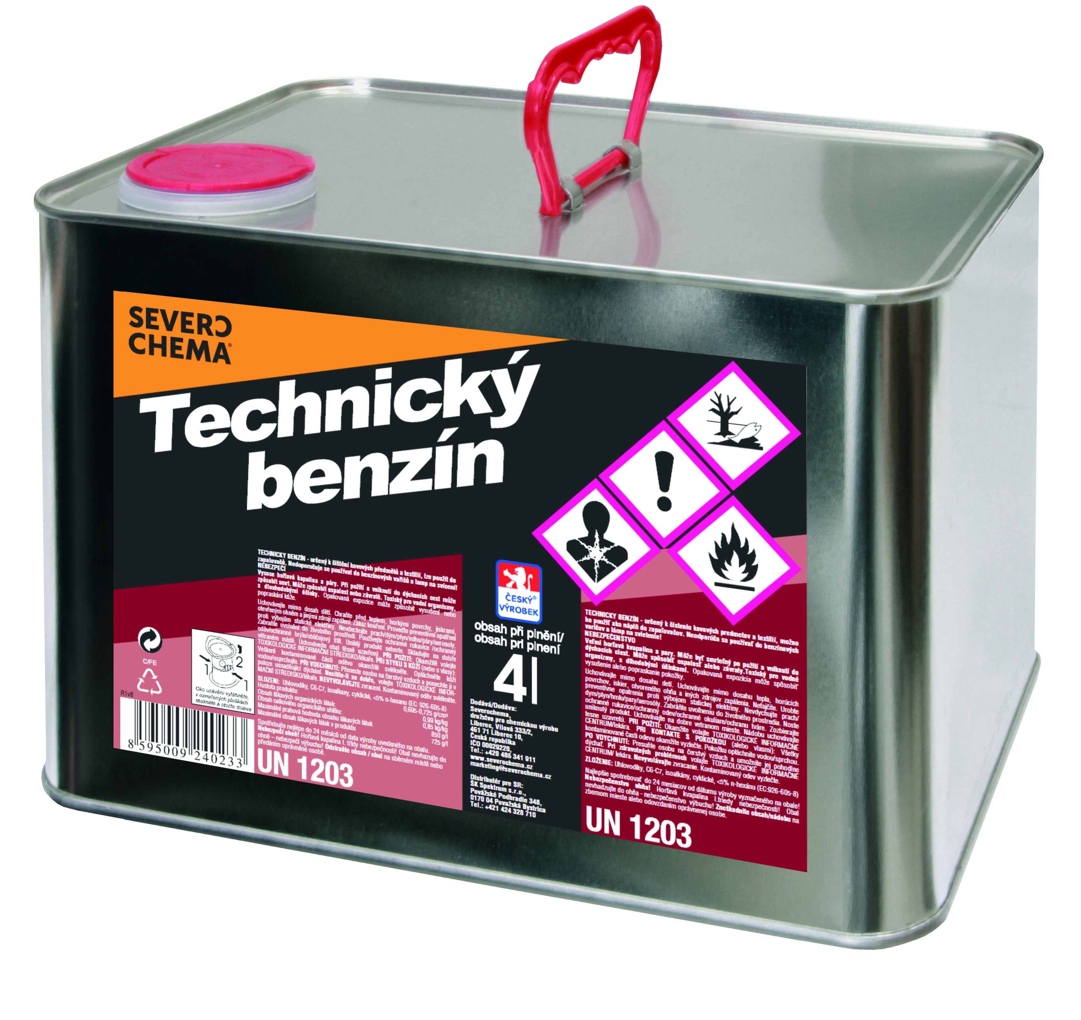 BENZÍN TECHNICKÝ produkt 97406702M
